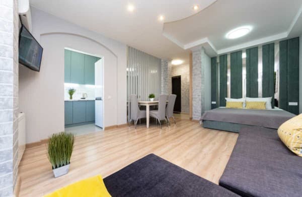 двухкомнатная на бульваре Леси Украинки 20 7